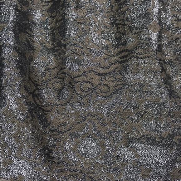 JONES New York Silver Metallic Pencil Skirt - Picture 6 of 12